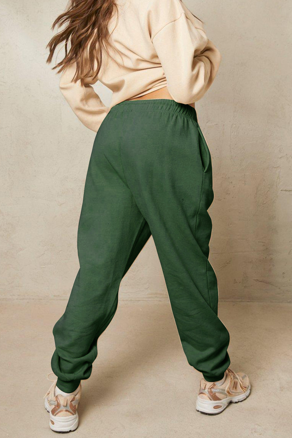 Flower Graphic Long Sweatpants