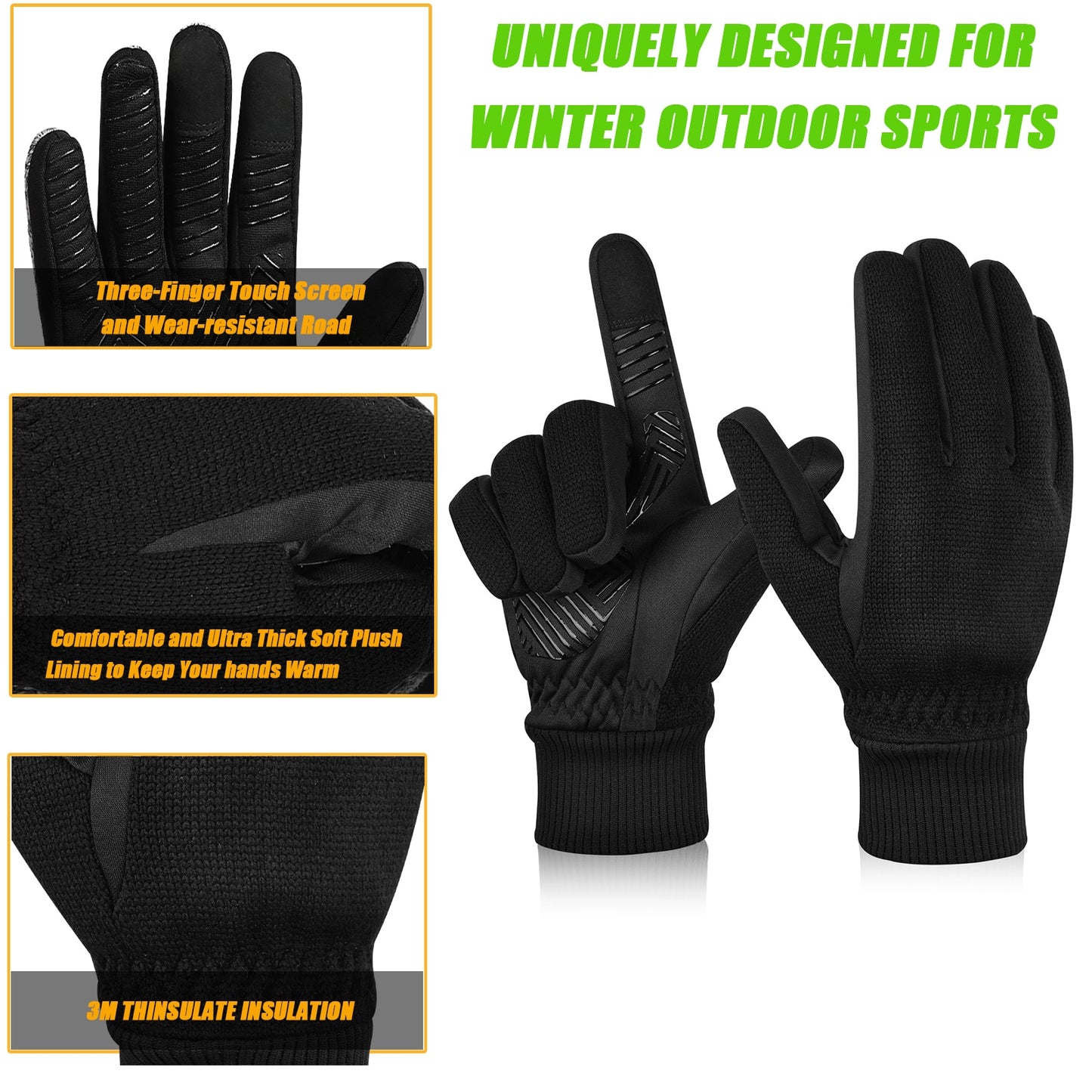 Winter Gloves 3M insulate