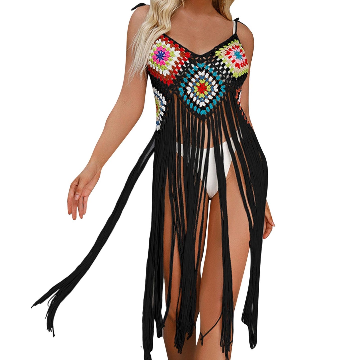 Tassel Cover-up Swimsuit