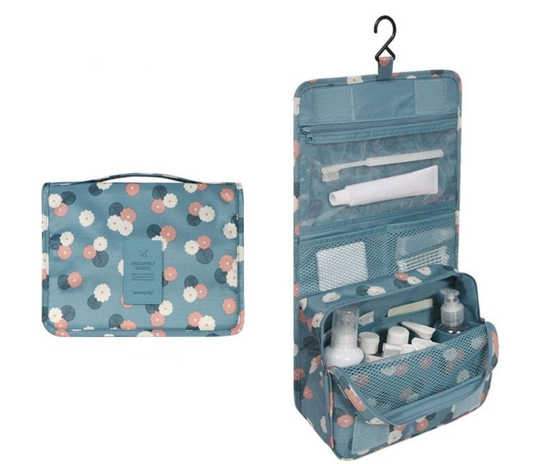 Waterproof Travel Cosmetic Bag with hook