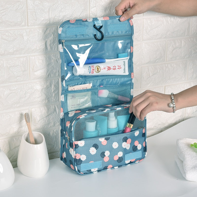 Waterproof Travel Cosmetic Bag with hook