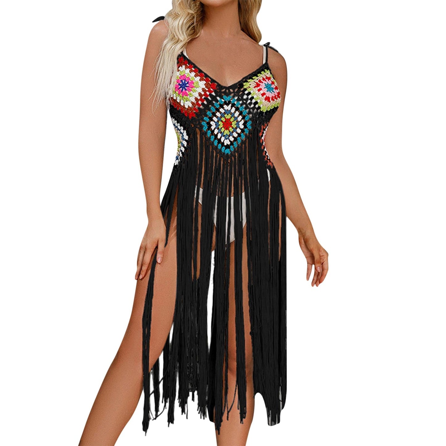 Tassel Cover-up Swimsuit