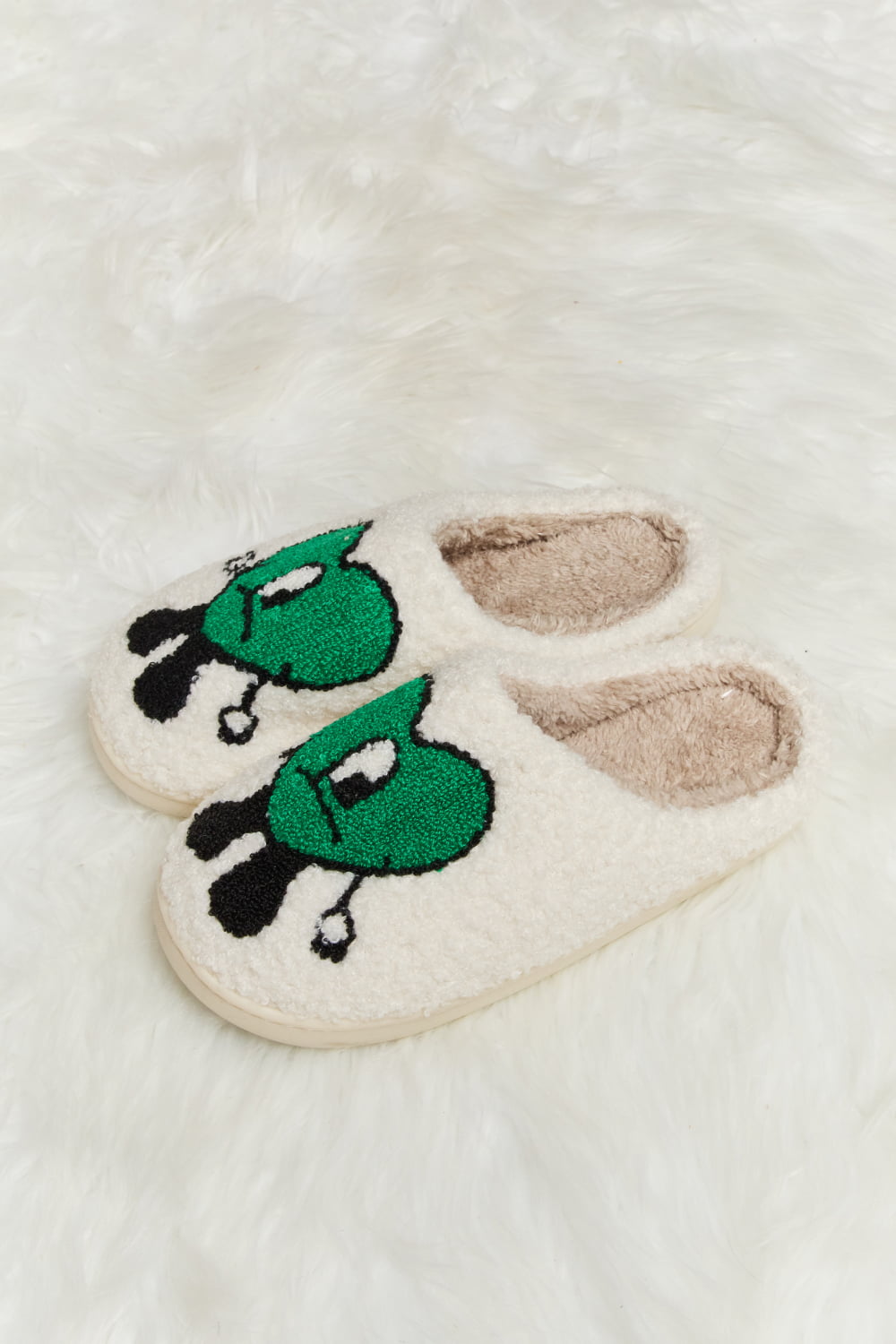 Heart Plush Slippers