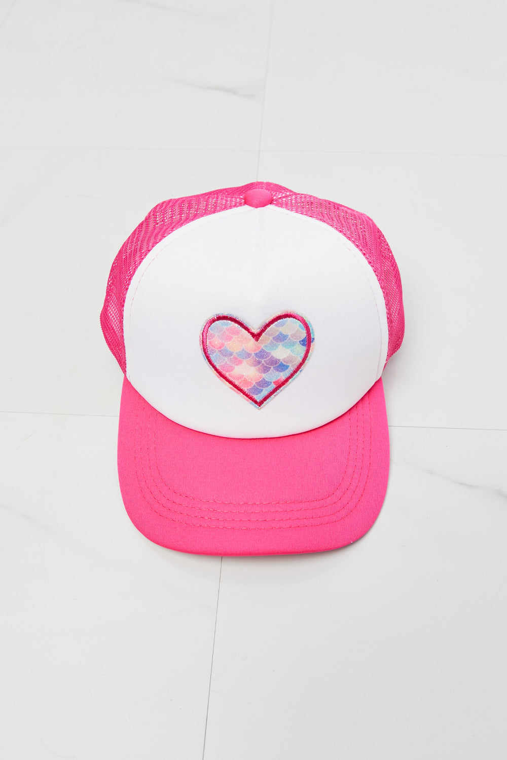 Heart Hat in Pink