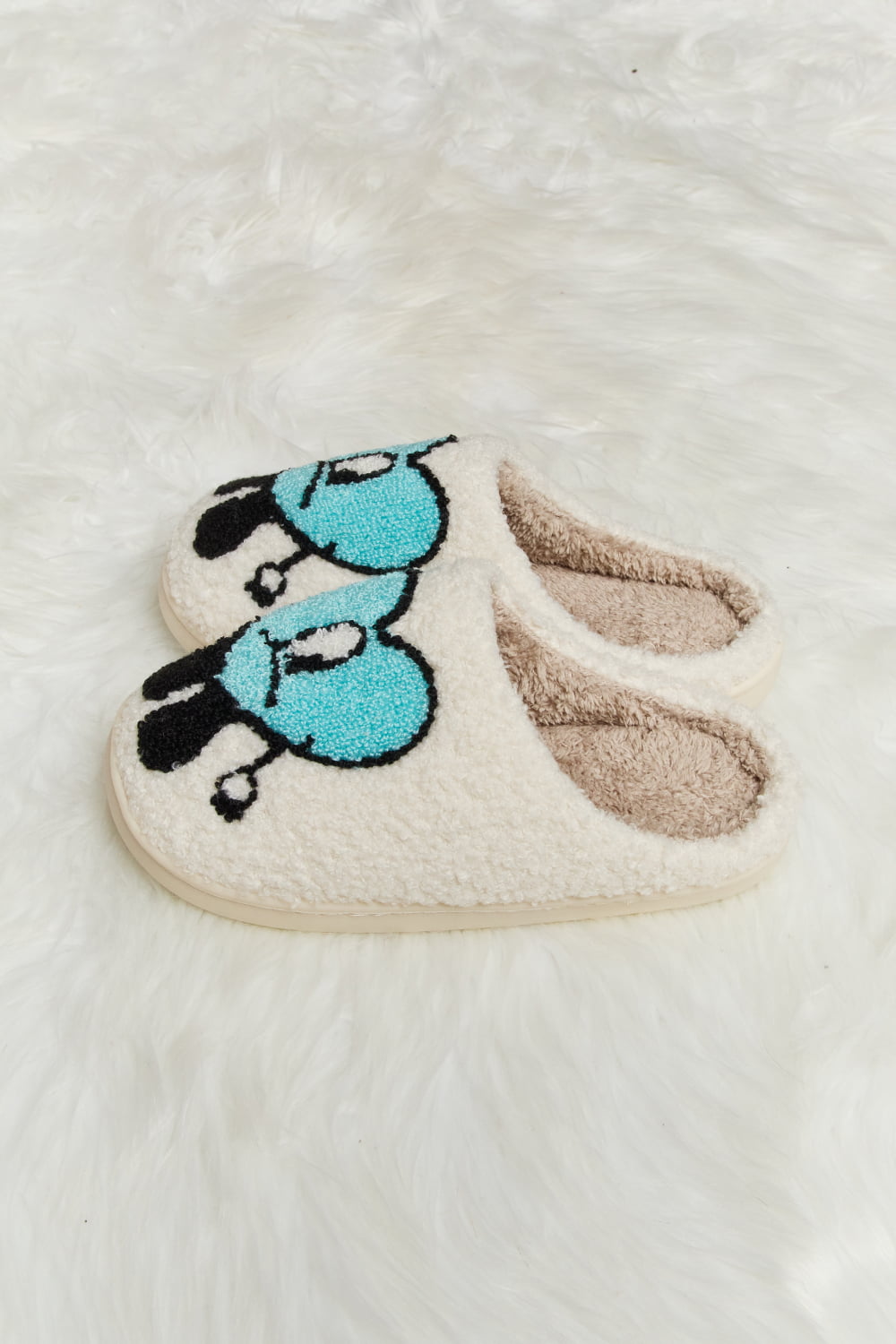 Heart Plush Slippers