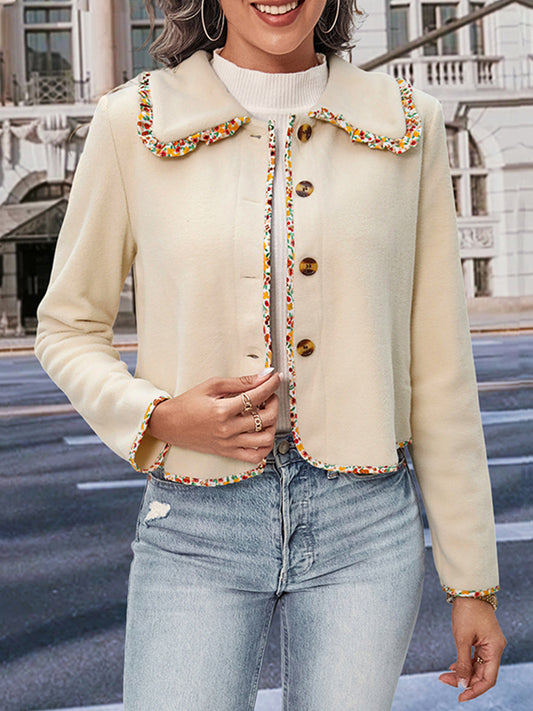 Button-Down Decorated Jacket